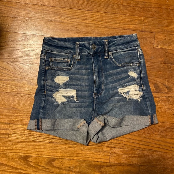 American Eagle Outfitters Pants - American Eagle High Ri Shortie
